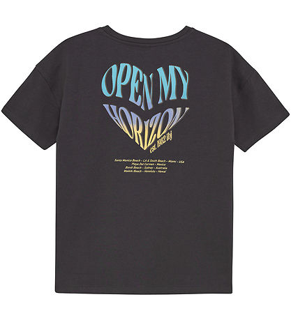 Indian Blue Jeans T-shirt - Phantom w. Print