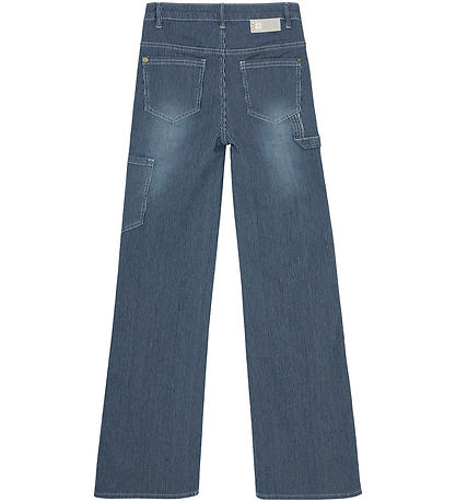 Indian Blue Jeans Jeans - Bred - Blåkopi