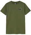 Intialainen Blue Jeans T-paita - Army Earth M. Tulosta