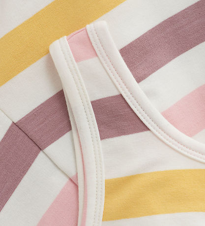 Color Kids Sommerdrakt - Coral Blush m. Striper