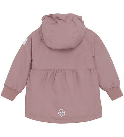 Color Kids Lightweight Jacket - Solid - Woodrose