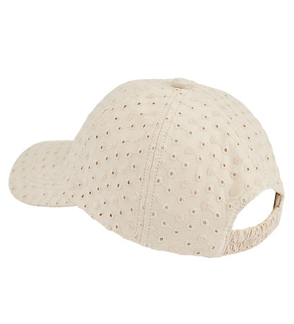 Liewood Cap - Danny - Sandy w. Embroidery Anglaise Liewood Cap - Danny - Sandy w. Embroidery Anglaise