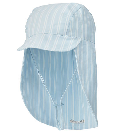 Liewood Legionnaire Hoed - Cecilia - Stripe Puur Sky/Crème De La
