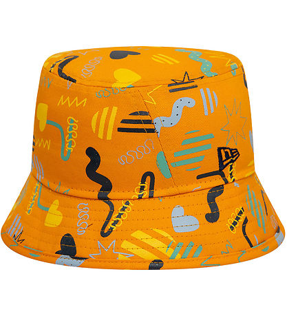 New Era Bucket Hat - Bright Orange New Era Bucket Hat - Bright Orange