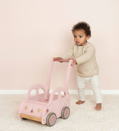Little Dutch Baby Walker - Car - Pink
