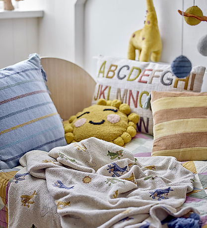 Bloomingville Mini Blanket - 160x130 cm - Plane Blanket - Nature