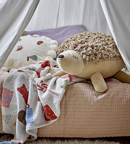Bloomingville Mini Blanket - 160x130 cm - Sweets Blanket - Natur Bloomingville Mini Blanket - 160x130 cm - Sweets Blanket - Natur