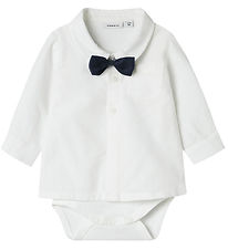 Name It Hemdbody l/ä - NbmDemolle - Bright White
