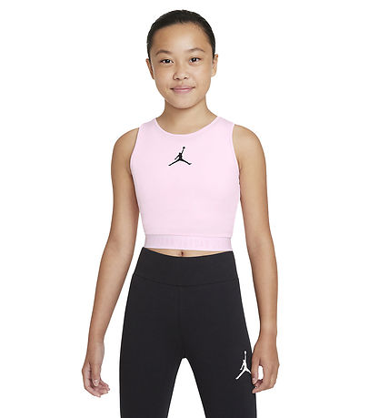 Hauts de Sport Jordan - Dri-Fit - Rose Mousse av. Logo