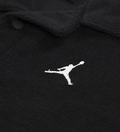 Jordan Shorts Set - Shirt/Shorts - Terrycloth - Black w. Logo
