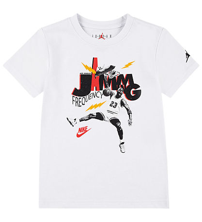 Jordan Stuttermabolur - Hvítt M. Michael Jordan