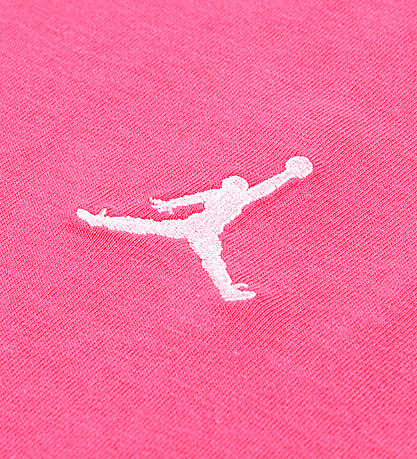 T-Shirt Jordan - Boxy - Hyper Rose av. Logo