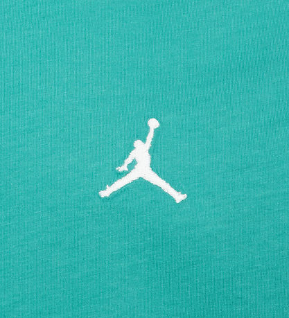 Jordan T-Shirt - Gewassen Teal m. Logo