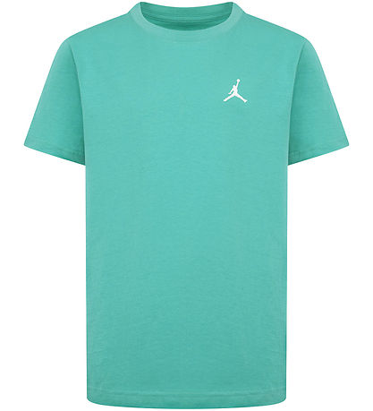 Jordan T-Shirt - Gewassen Teal m. Logo