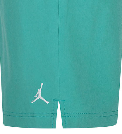 Jordan Shorts - Gewassen Teal m. Logo