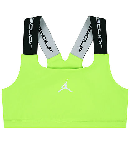 Hauts de Sport Jordan - Dri-Fit - Électrique Green av. Logo