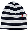 Katvig Beanie - Navy/White Striped
