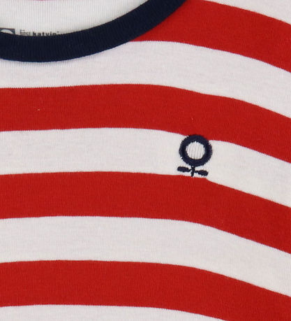 Katvig T-shirt - Red/White Striped