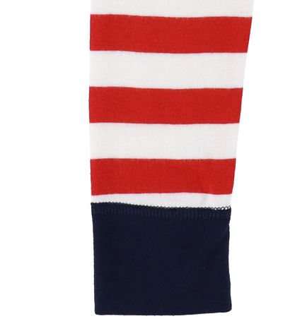 Katvig Leggings - Red/White Striped