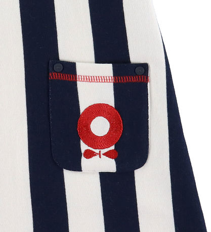 Katvig Mekko - Laivastonsininen/Valkoinen raidallinen