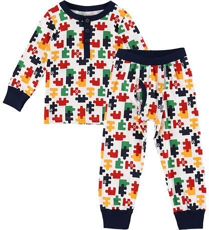 Katvig Pyjamasetti - Laivastonsininen/Punainen