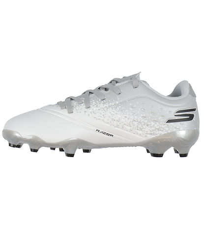 Skechers Football Boots - Razor 1.5 Jr TD FG - White/Silver