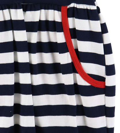Katvig Dress - Navy/White Striped