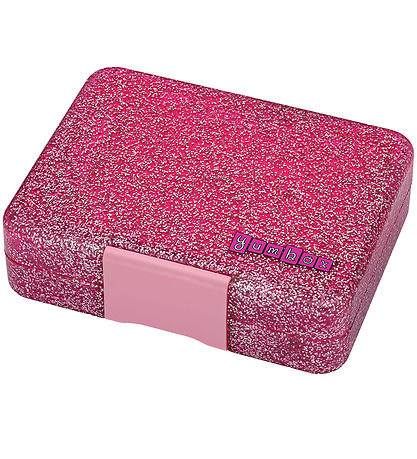 Yumbox Lunchbox w. 3 Rum - Bento Snack - Sparkle Pink Yumbox Lunchbox w. 3 Rum - Bento Snack - Sparkle Pink