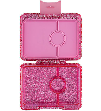 Yumbox Lunchbox w. 3 Rum - Bento Snack - Sparkle Pink Yumbox Lunchbox w. 3 Rum - Bento Snack - Sparkle Pink