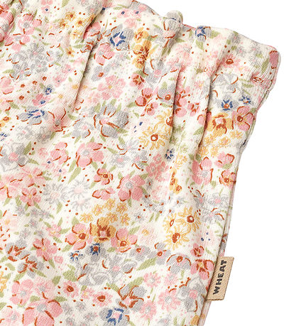 Wheat Shorts - Sandy - Bright Flowers
