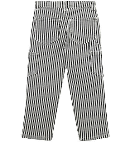 Sofie Schnoor Gallabuxur - Gallaefni - Kalesk - Black Striped Sofie Schnoor Gallabuxur - Gallaefni - Kalesk - Black Striped