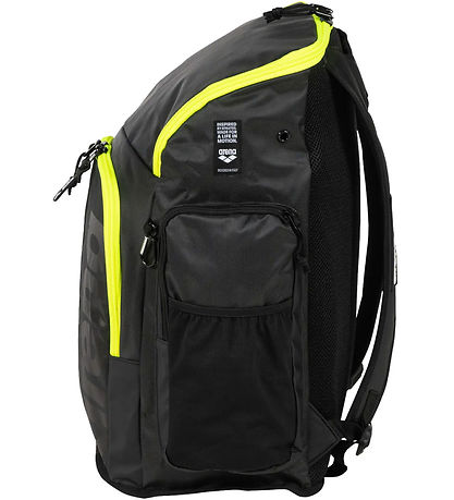 Arena Backpack - Spiky Backpack 45 - Dark Smoke/Neon Yellow