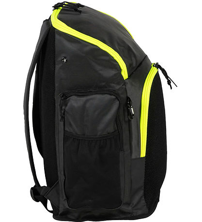 Arena Backpack - Spiky Backpack 45 - Dark Smoke/Neon Yellow