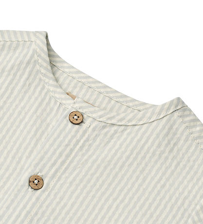 Wheat Shirt - Shelby - Summer Blue Stripe