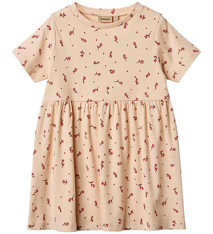 Wheat Dress - Rib - Anna - Rose Water Flowers