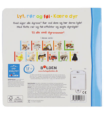 Forlaget Bolden Boek m. Audio - Luisteren, aanraken en voelen - 