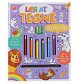 Forlaget Bolden Kleurboek - Leer tekenen - en dan kleuren! Forlaget Bolden Kleurboek - Leer tekenen - en dan kleuren!