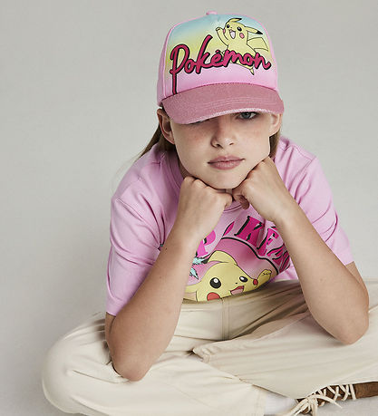 Name It Cap - NkfMamas Pokémon - Pink Frosting Name It Cap - NkfMamas Pokémon - Pink Frosting