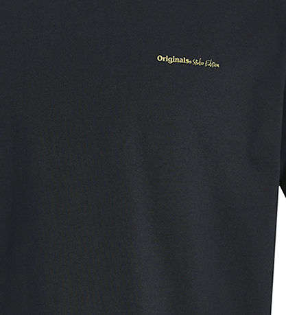 Jack & Jones Stuttermabolur - JorParos - Black/BANDANA