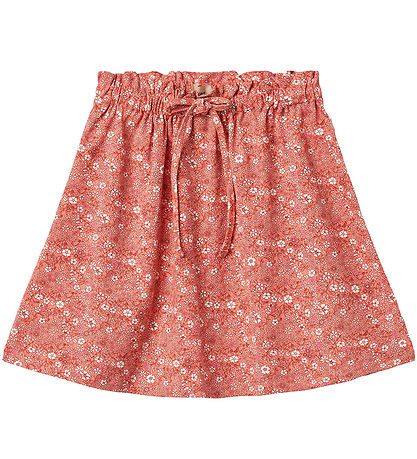 Wheat Skirt - Natalia - Coral Flowers