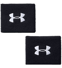 Under Armour Schweißband - 2er-Pack - Schwarz