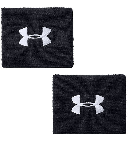 Under Armour Schweißband - 2er-Pack - Schwarz