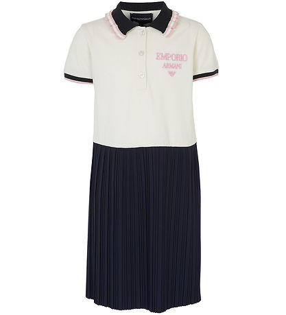 Emporio Armani Dress - Off White/Navy