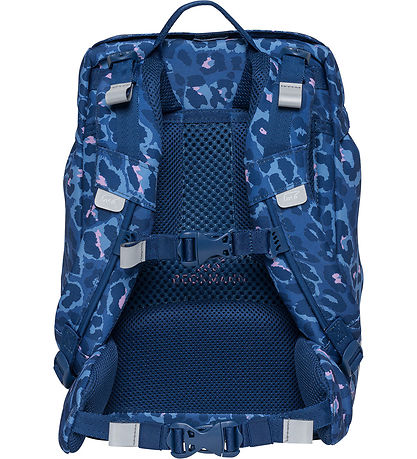 Cartable Beckmann - Classic+ - Cheetah - Bleu Foncé Cartable Beckmann - Classic+ - Cheetah - Bleu Foncé