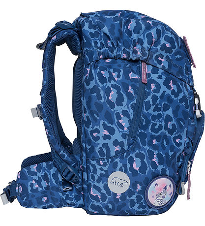 Cartable Beckmann - Classic+ - Cheetah - Bleu Foncé Cartable Beckmann - Classic+ - Cheetah - Bleu Foncé