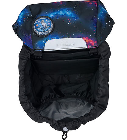 Cartable Beckmann - Classic+ - Éléments Ninja - Noir