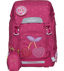Beckmann School Backpack - Classic+ - Cherry - Red Beckmann School Backpack - Classic+ - Cherry - Red