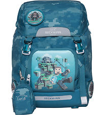 Beckmann School Backpack - Classic+ - Jungle Game - Green