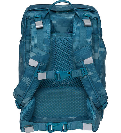 Beckmann School Backpack - Classic+ - Jungle Game - Green Beckmann School Backpack - Classic+ - Jungle Game - Green