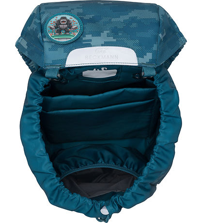 Beckmann School Backpack - Classic+ - Jungle Game - Green Beckmann School Backpack - Classic+ - Jungle Game - Green